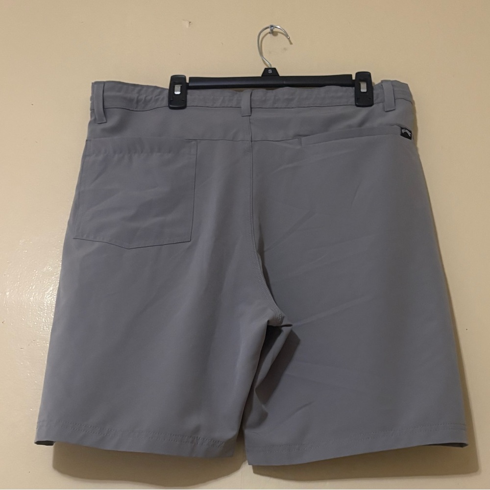 Billabong Taupe Button Shorts